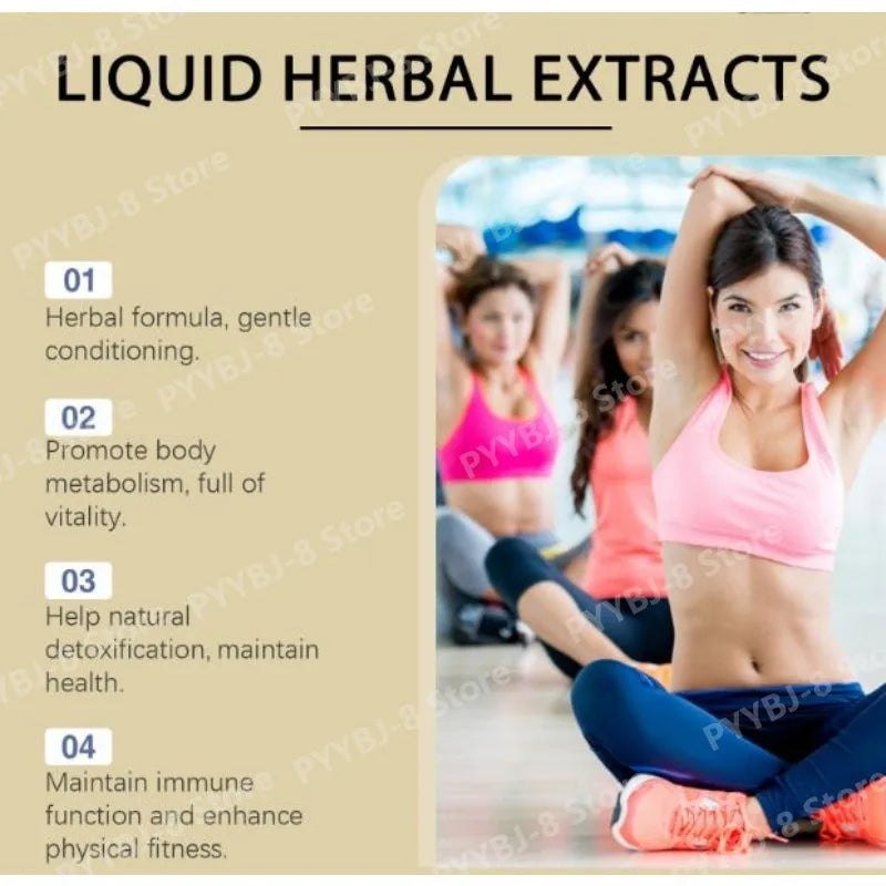 59Ml Lymphatic Drainage Drops with 4 Types of Herbal Extracts Help Detoxification to Promote Lymphatic & Immune Function Health